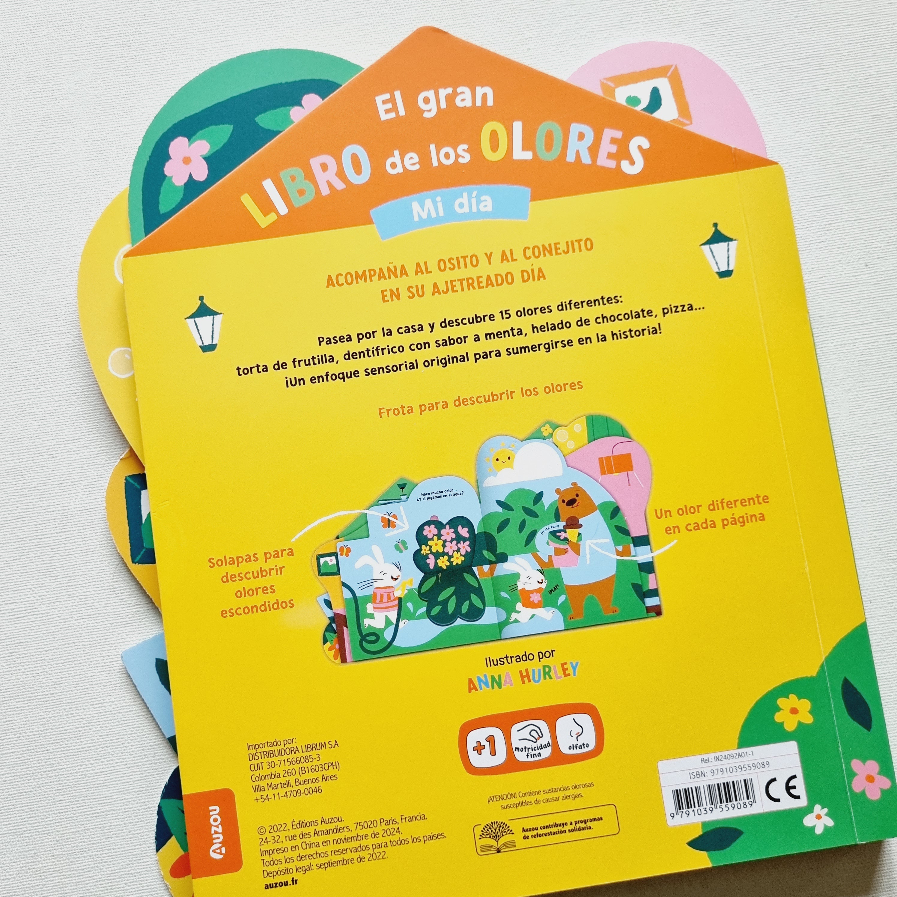 Mi gran libro de los olores: mi día. Mi gran libro de los olores: mi día.